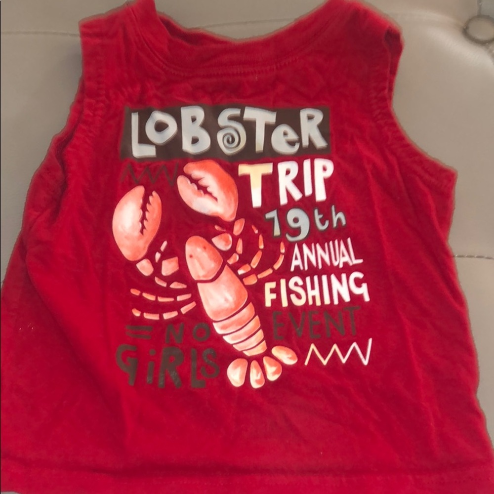 baby boy tank top.